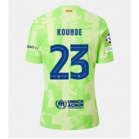 Camiseta Barcelona Jules Kounde #23 Tercera Equipación Replica 2024-25 mangas cortas